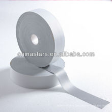 High visibility double side elastic reflective fabric